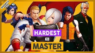Top 10 HARDEST Characters to Master in The King Of Fighters Series