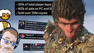 PS5 Fanboys Cry "PC Gamers Don't Buy Games!!" Even as Black Myth Wukong Sold Incredibly on PC