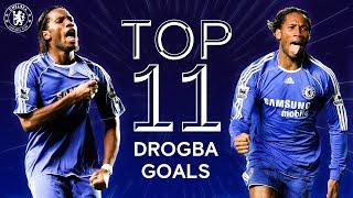 Didier Drogba - Top 11 Champions League Goals | Best Goals Compilation | Chelsea FC