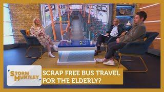 Scrap free bus travel for the elderly? Feat. Ben Kentish & Wilfred Emmanuel-Jones | Storm Huntley