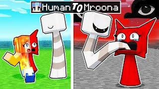 From HUMAN to MROONA in Minecraft!