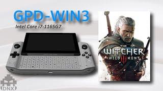 GPD-WIN3 · The Witcher 3 (TDP tests)