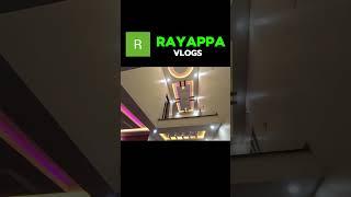 Super Duper Duplex House Interior Design | Clash Of LED Lights #interiordesign #rayappa #shorts