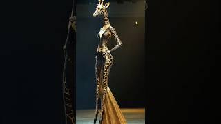 "Woman Transforms into a Giraffe, a Mesmerizing Spectacle! #runway  #MagicalMoments #shorts #ai