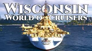 World of Warships: Wisconsin in the World of Cruisers