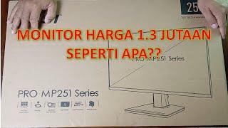 Review Monitor MSI PRO MP251 24,5" - Monitor Budget 1,3 Jutaan untuk Produktivitas & Gaming Ringan!