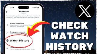 How To Check Watch History On Twitter (X)