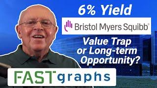 6% Yield Bristol Myers Squibb Value Trap Or Long-Term Opportunity? | FAST Graphs