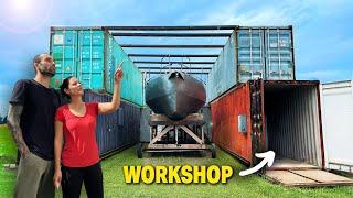 Finishing our DIY BUDGET CONTAINER WORKSHOP ️ Ep68 - PART 2