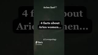 4 facts about Aries women... #shorts #psychologyfacts #subscribe #girl #aries