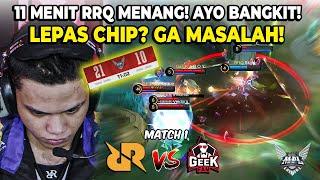 11 MENIT LETSGO RRQ BANGKIT! RRQ VS GEEKFAM MATCH 1 MPL S14