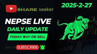 NEPSE  Live |  Daily  Market Update  | Today Best Stock | Live NEPSE |