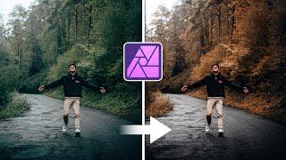 So Erstellst Du Einen Stimmungsvollen Braunen Look In Affinity Photo | Tutorial