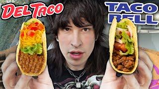 TACO BELL vs. DEL TACO Taste Test