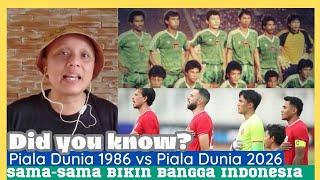 Ojo dibandingke!! Timnas Kualifikasi Piala Dunia 1986 dan 2026 sama-sama bikin sejarah hebat