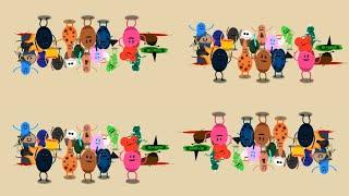 dumb ways to die movies quadparison upside down