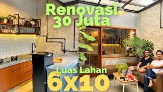 Renovasi Rumah Subsidi 6x10 Industrial by @disanatahouse