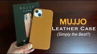 Mujjo Leather Case for the iPhone 14 Plus "TAN" : First Look and Unboxing #leather #mujjo