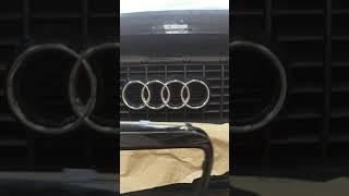 How to open a Audi bonnet when cable is snapped without damaging the vehicle.