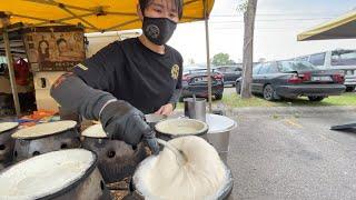 Most Crispy Peanut Pancake of Malaysia | Street Food