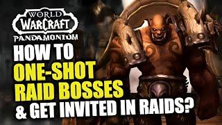 One-Shot Raid Bosses & Get Easily Invited In Nm/Hc Raids In MoP Remix! Do This NOW! WoW Remix