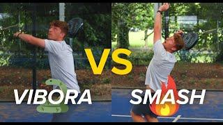 VIBORA vs SMASH - Which wins in Padel?
