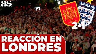 FINAL EUROCOPA | Reacción de los INGLESES al partido | ESPAÑA vs INGLATERRA