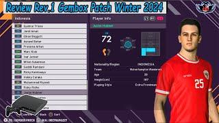 Review File Update Rev 1 Game PES Gembox Patch Season Update Winter Transfer 2024 PS3