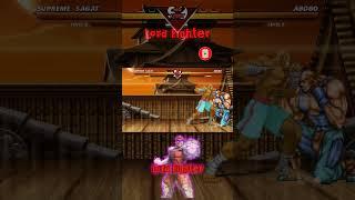 SUPREME SAGAT vs ABOBO - The most epic fight ever made ! #mugen #dc #shortsvideo