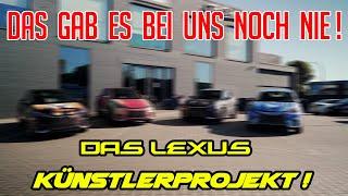 DAS GAB ES BEI UNS NOCH NIE ! I Das Lexus Künstlerprojekt mit dem Lexus LBX