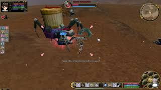 Flyff Playpark Level 60 Bow Jester Giant Hunting at Darkon 1