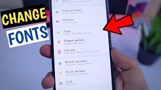 How To Install Any Fonts For FREE In Samsung Galaxy A50, A70 And Any Samsung One UI Devices