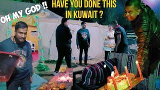 Kuwait Tent Camping in Desert | Year End Party | Barbeque in Desert |Winter in Kuwait