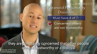 Paranoid Personal Disorder