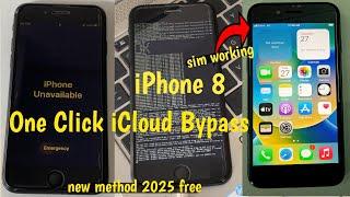 How to unlock iCloud On Apple iPhone 8 ||  iPhone 8 iOS 16.5.1 iCloud Bypass || Unavailable Screen