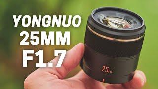 Yongnuo 25mm F1.7 - Incredible Value AF Micro Four Thirds Lens