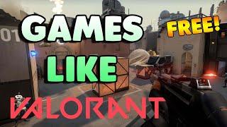 Top 5 Games like VALORANT | Free Games Like VALORANT