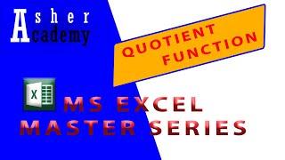 QUOTIENT Function