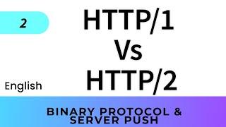 HTTP 2: Compression | Binary Protocol | Server Push | HTTP/1 Vs HTTP/2 | English