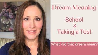 School & Test Taking Dream Meaning