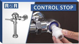 Zurn Aquavantage Flushometer | Control Stop | Repair and Replace