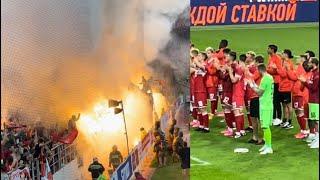 Спартак - Нефтчи 2:0|атмосфера матча
