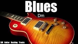 Blues Guitar Backing Track In Dm With Chords And Full Track