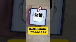 Katlanabilir iPhone 16 elimde (!)