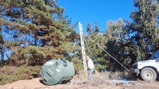 House - 004 - Installing the septic tank