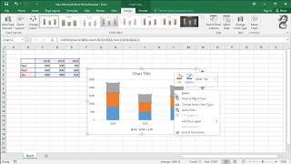 How to change the order of the bars in your Excel stacked bar chart