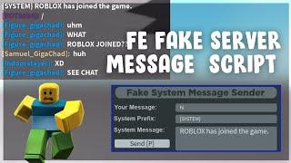 FE Fake Join Message Script / Hack