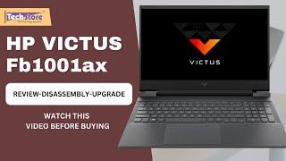 HP Victus gaming laptop 15 FB1001AX | Review disassembly upgrade RAM , SSD , BATTERY DIY