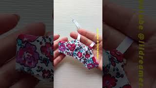 DIY ПРОСТОЕ платье для КУКЛЫ Барби своими руками  #barbie  #diydoll #lolomg