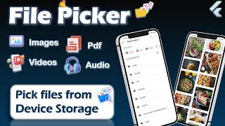 File picker step by step tutorial | Flutter file picker
